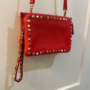 Vince Camuto crossbody rockstud handbag